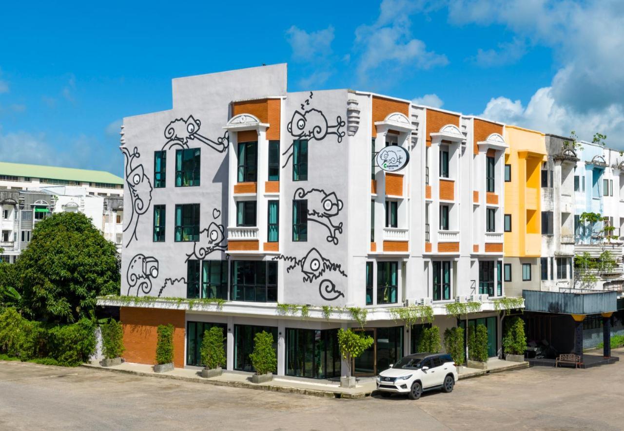 Chamemon Bed Phuket Town Hotell Exteriör bild