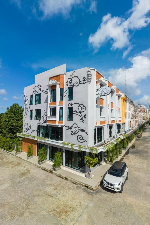 Chamemon Bed Phuket Town Hotell Exteriör bild